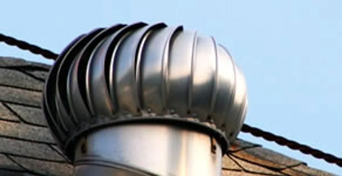 attic fan installation services with professionally installed roof ventilation unit in Cambridge, MA