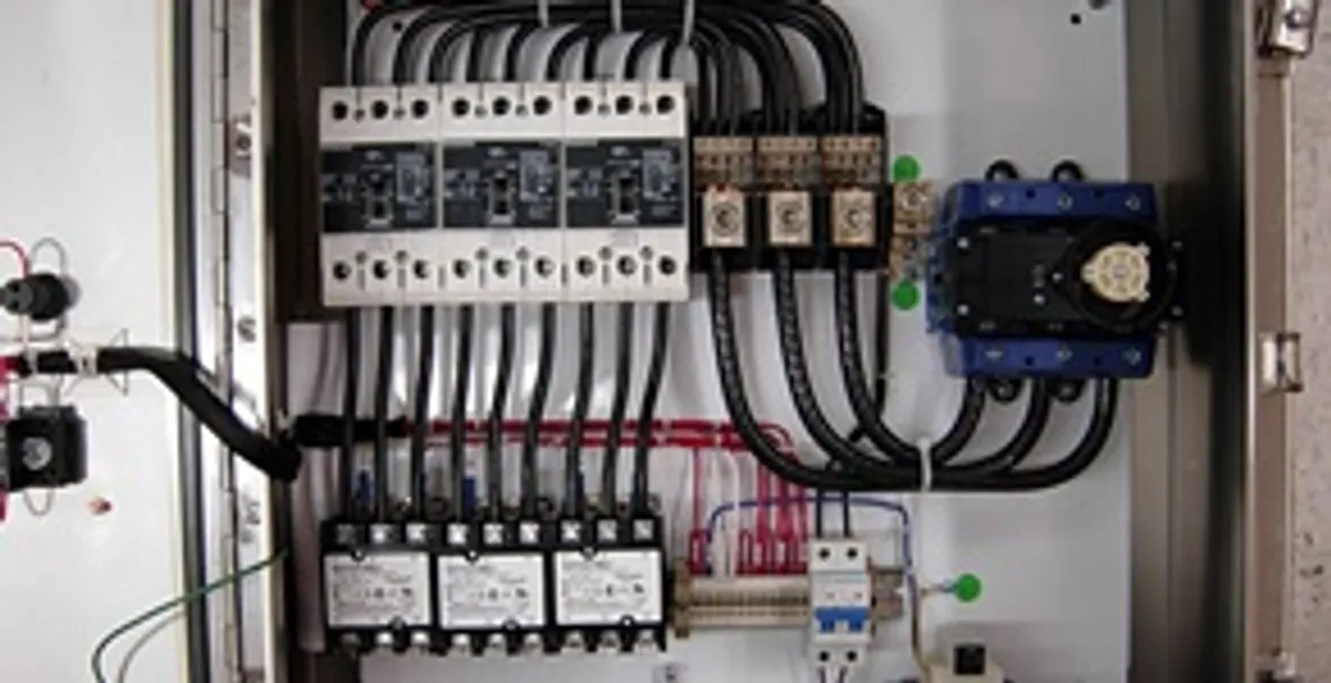 Electrical panel installation with organized circuit breakers and wiring in Cambridge, MA