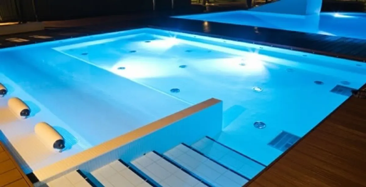 pool light installation and repair services providing modern illuminated pool lighting in Cambridge, MA